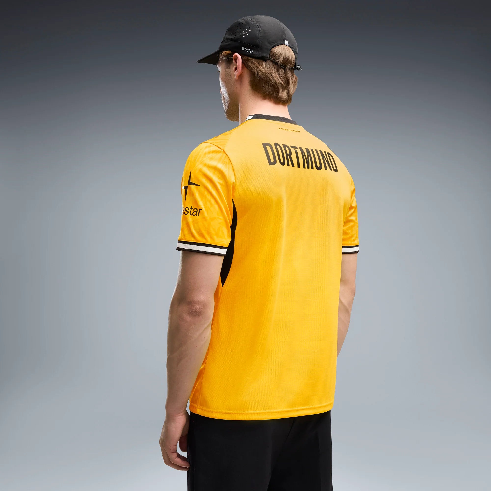 PUMA Borussia Dortmund Home Mens Soccer Jersey 2026 Yellow Black