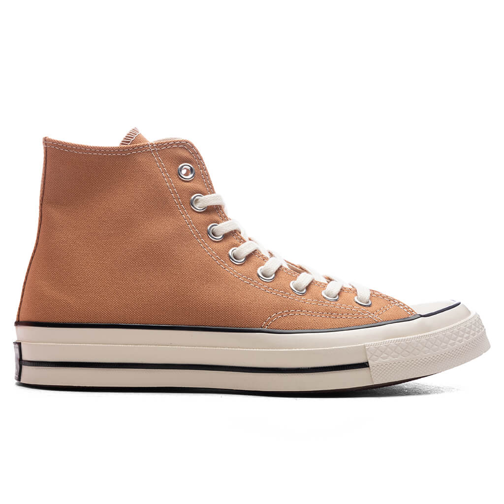 Chuck 70 Hi Clay Court Egret Black