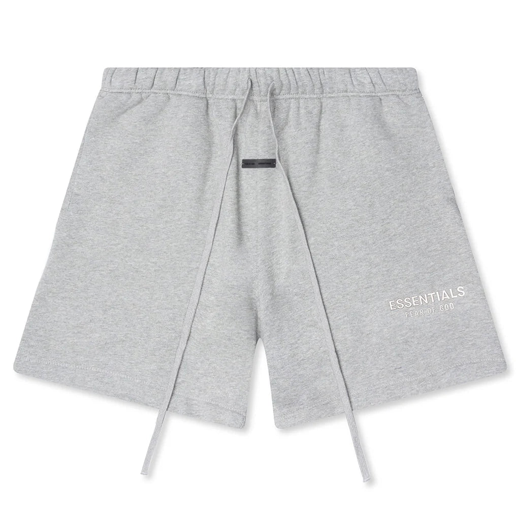 Soccer Fleece Shorts Concrete Heather
