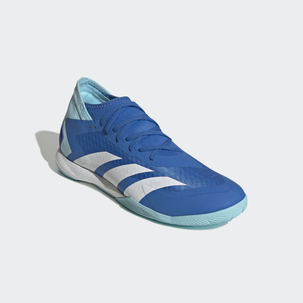 adidas Predator Accuracy3 IN Indoor Soccer Shoes Bright Royal White Bliss Blue
