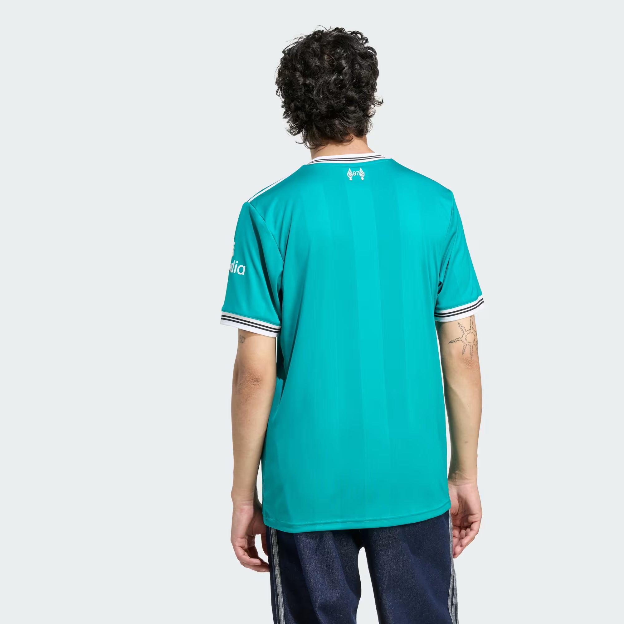 adidas Liverpool FC Third Mens Soccer Jersey 25 26 Green