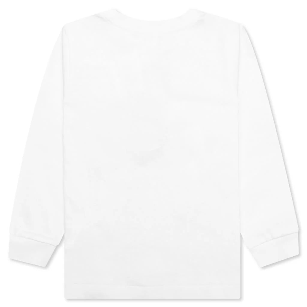 Kids Colors College L S Tee White