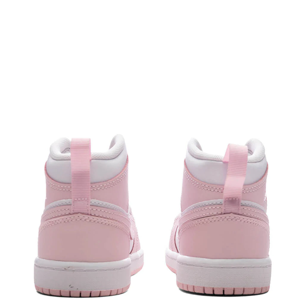 Air Jordan 1 Mid PS Pink Foam White Fire Red
