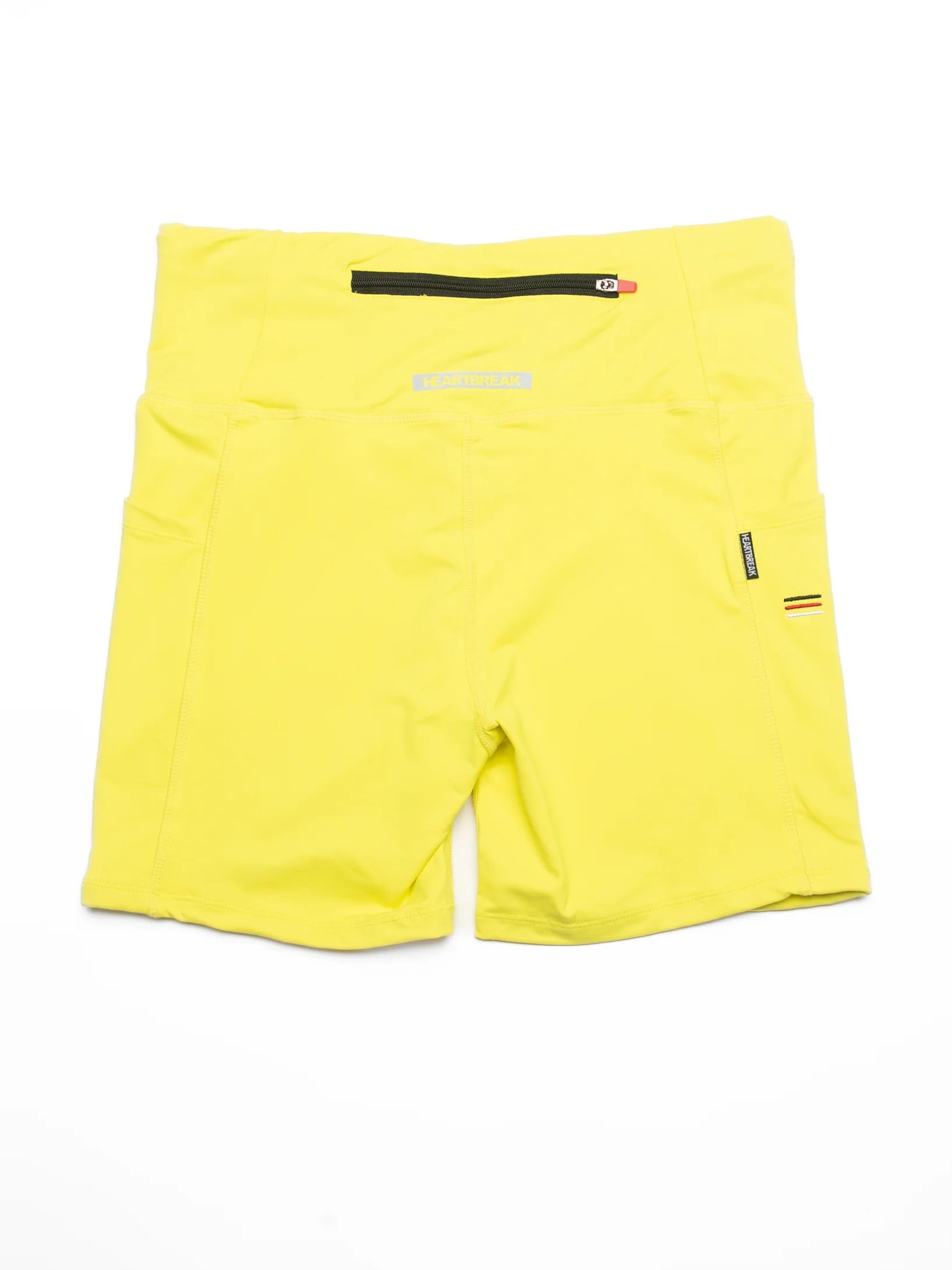 Heartbreak Womens Triple Pocket 5 Running Shorts