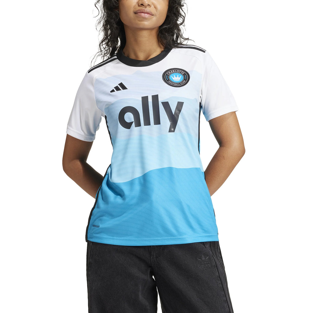adidas Womens Charlotte Home Jersey 24