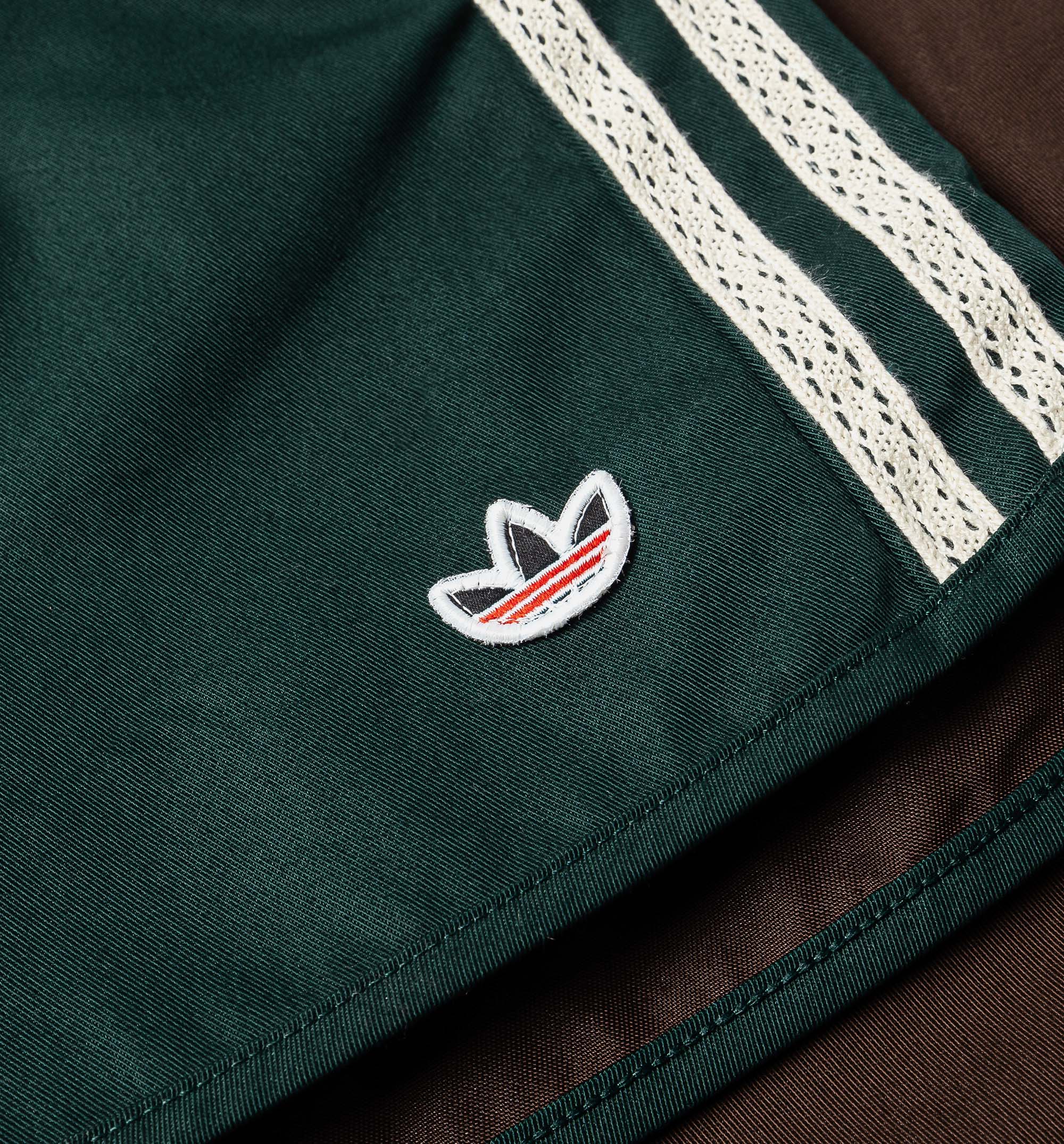 Clot x Adidas Sprinter Mens Short Green Night Dark Brown