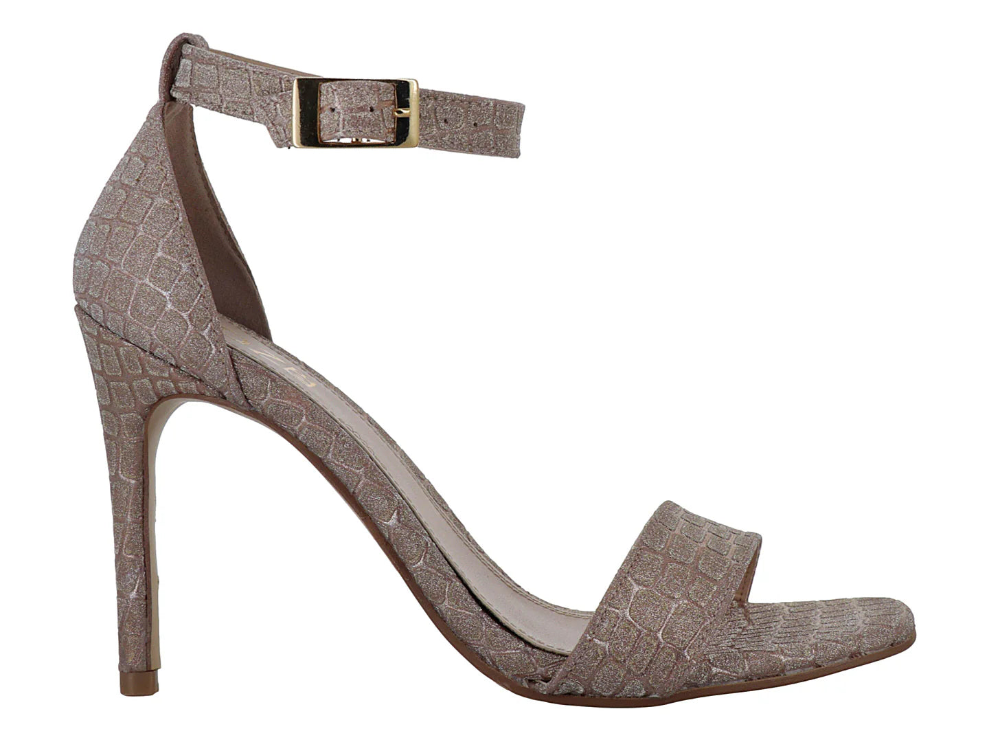 Zapatillas Doreli Destellos Croco Oro para Mujer
