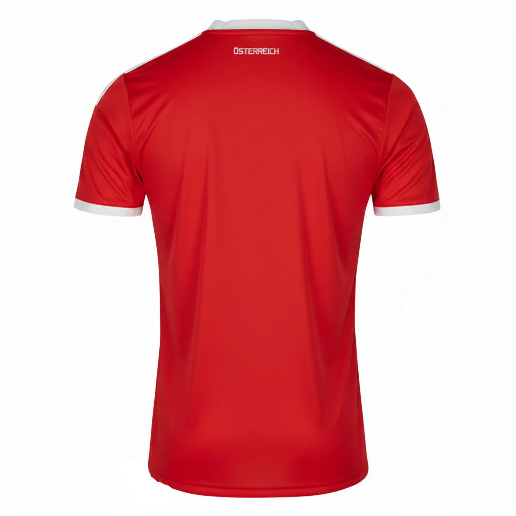 PUMA Mens Austria Home Jersey 22 Red White