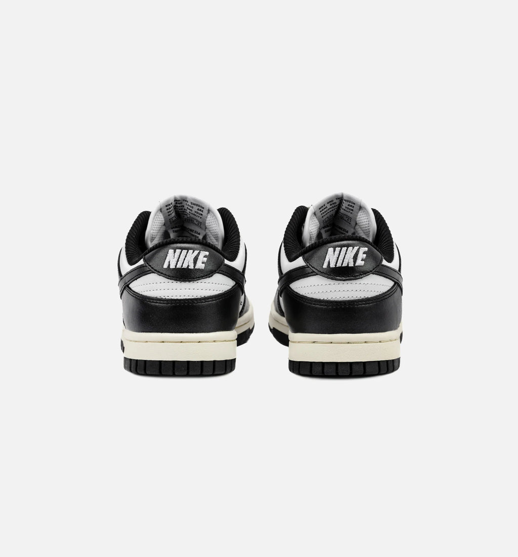 Dunk Low Vintage Panda Womens Lifestyle Shoe Black Coconut Milk