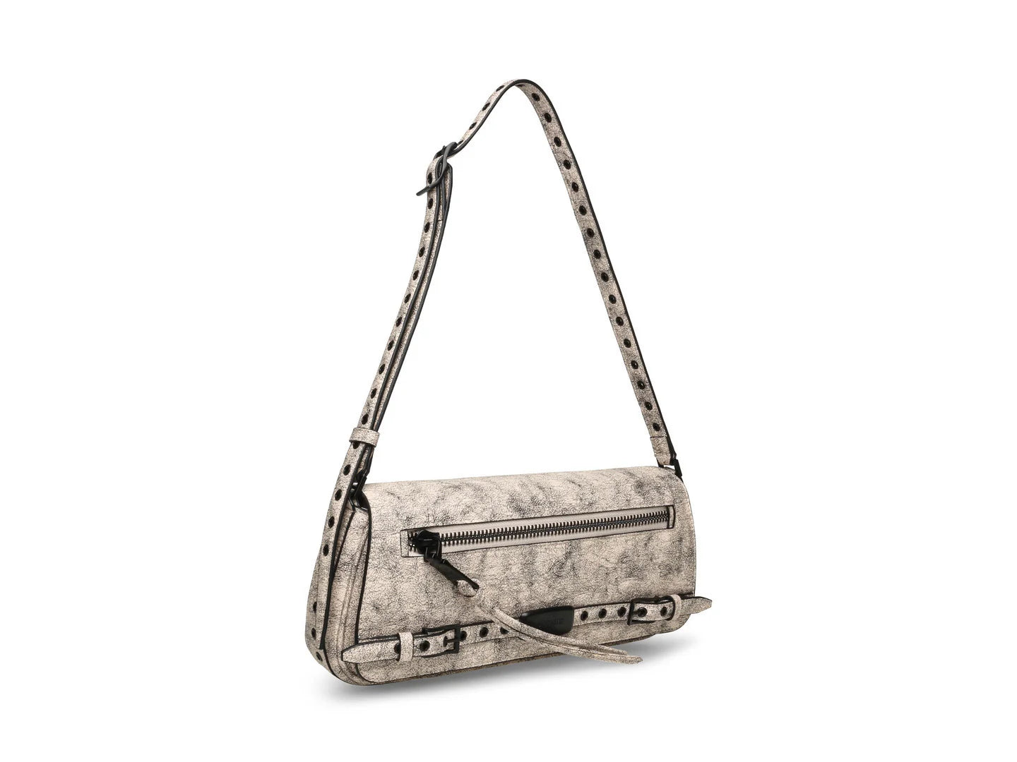 Bolsa de Hombro Steve Madden Bindar Blanco y Negro para Mujer