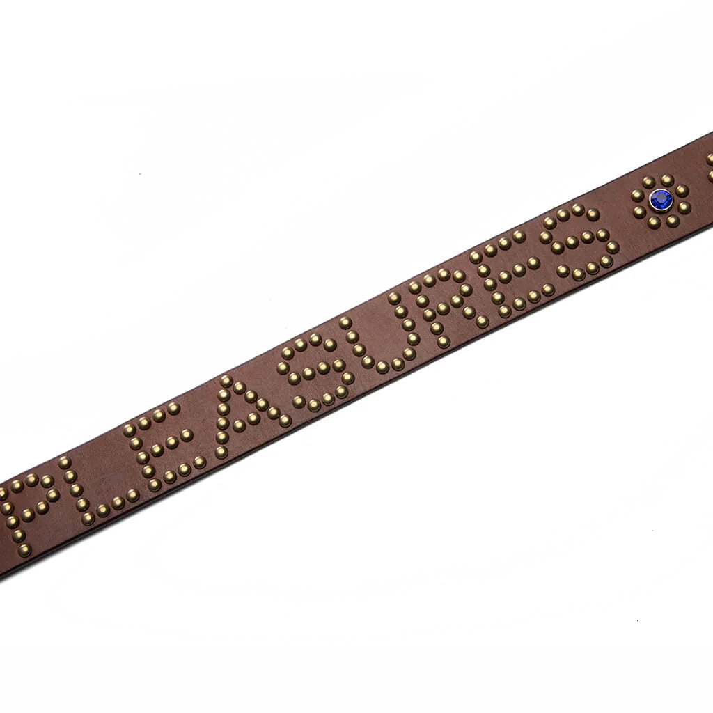 Studded Belt Brown