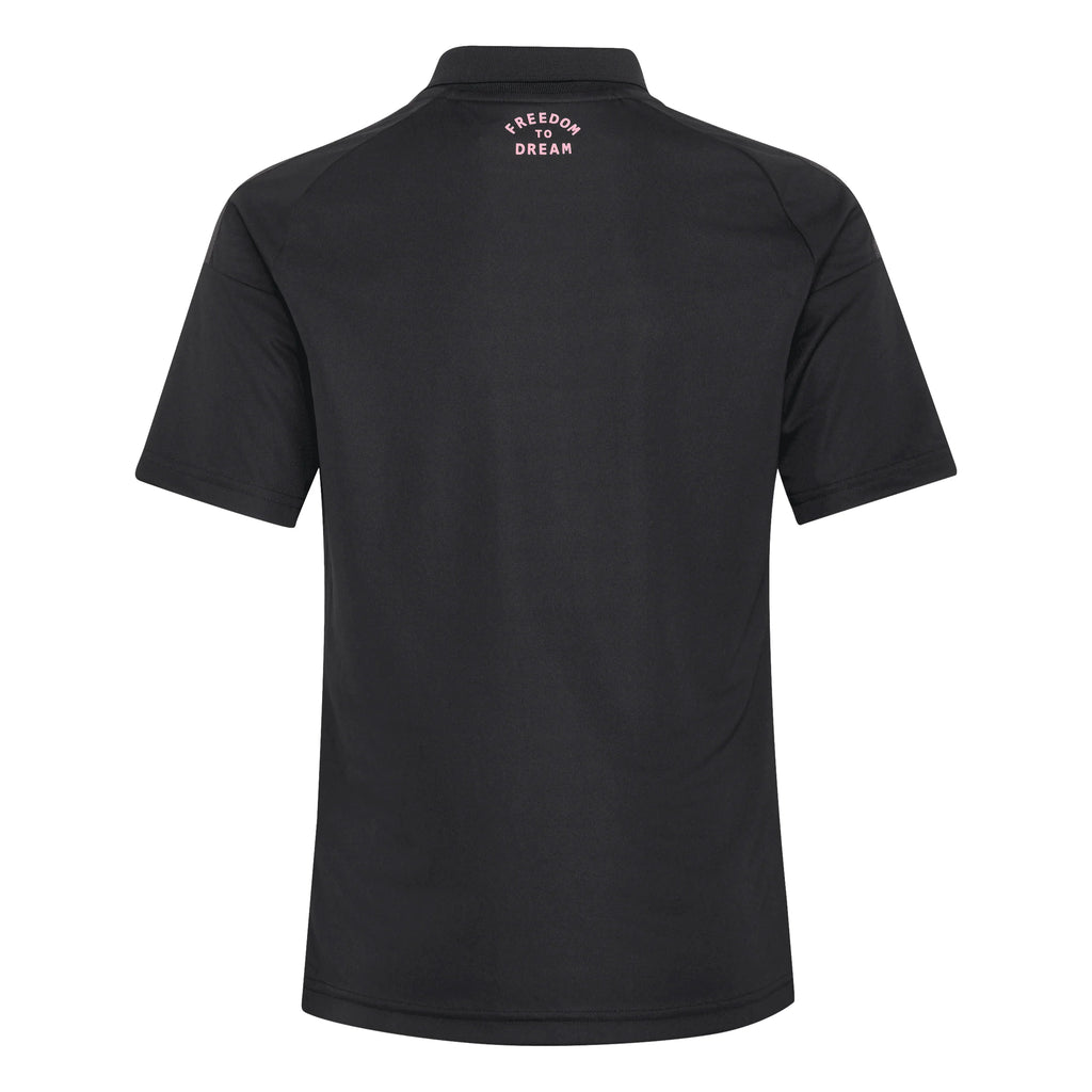 adidas Inter Miami CF Away Youth Soccer Jersey 26 27 Black Pink