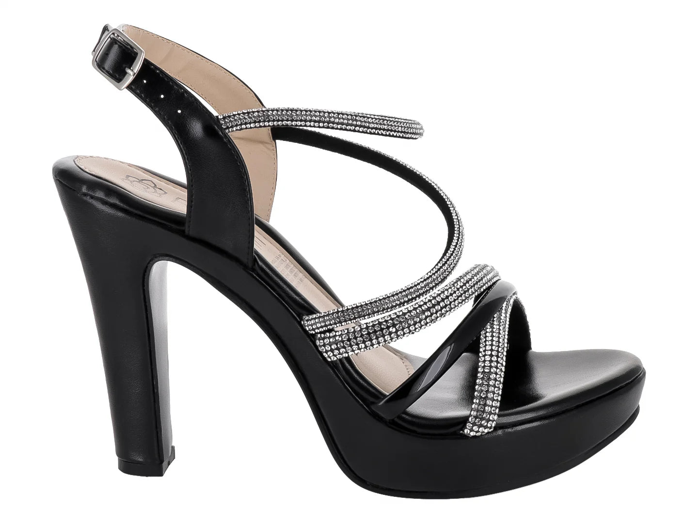 Zapatillas de Fiesta Roze Negro para Mujer