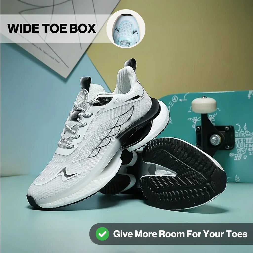 Aerion Wide Toe Box Hands Free Supportive Walking Shoes