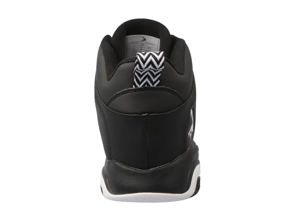 Tenis SHAQ Spin Move Negro y Blanco para Niño
