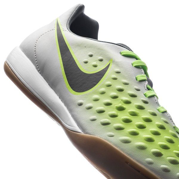 Nike Magista Onda II IC Indoor Soccer Shoes Pure Platinum Ghost Green Clear Jade