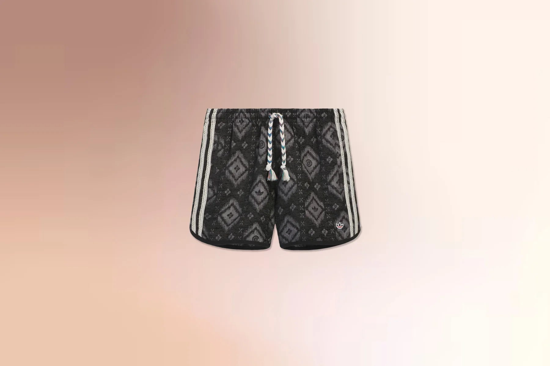 adidas Originals x CLOT by Edison Chen Heritage Print Short Carbon