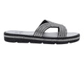 Sandalias Casuales Luna Rosa Negro Plata para Mujer