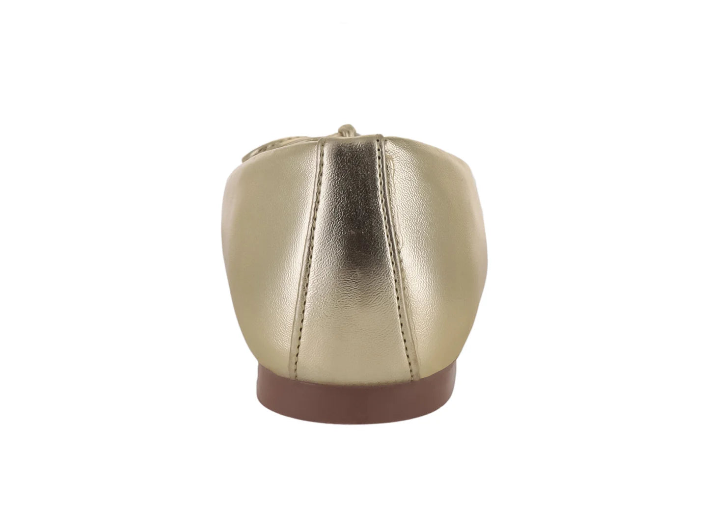 Zapatos Planos Senties Color Oro para Mujer