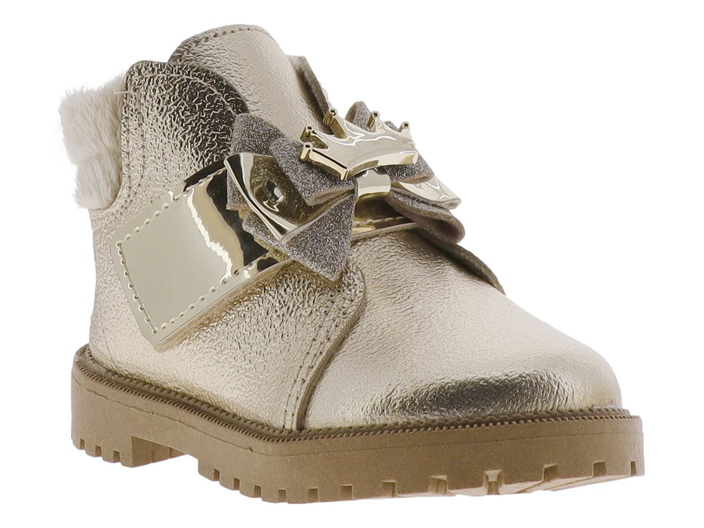 Botas Molekinha Oro Crema para Niña