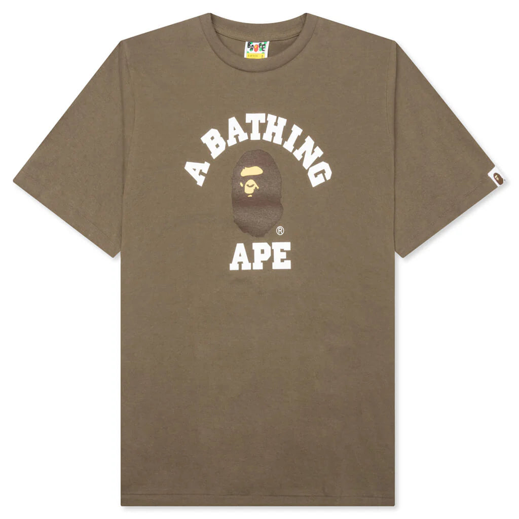 College Tee Brown