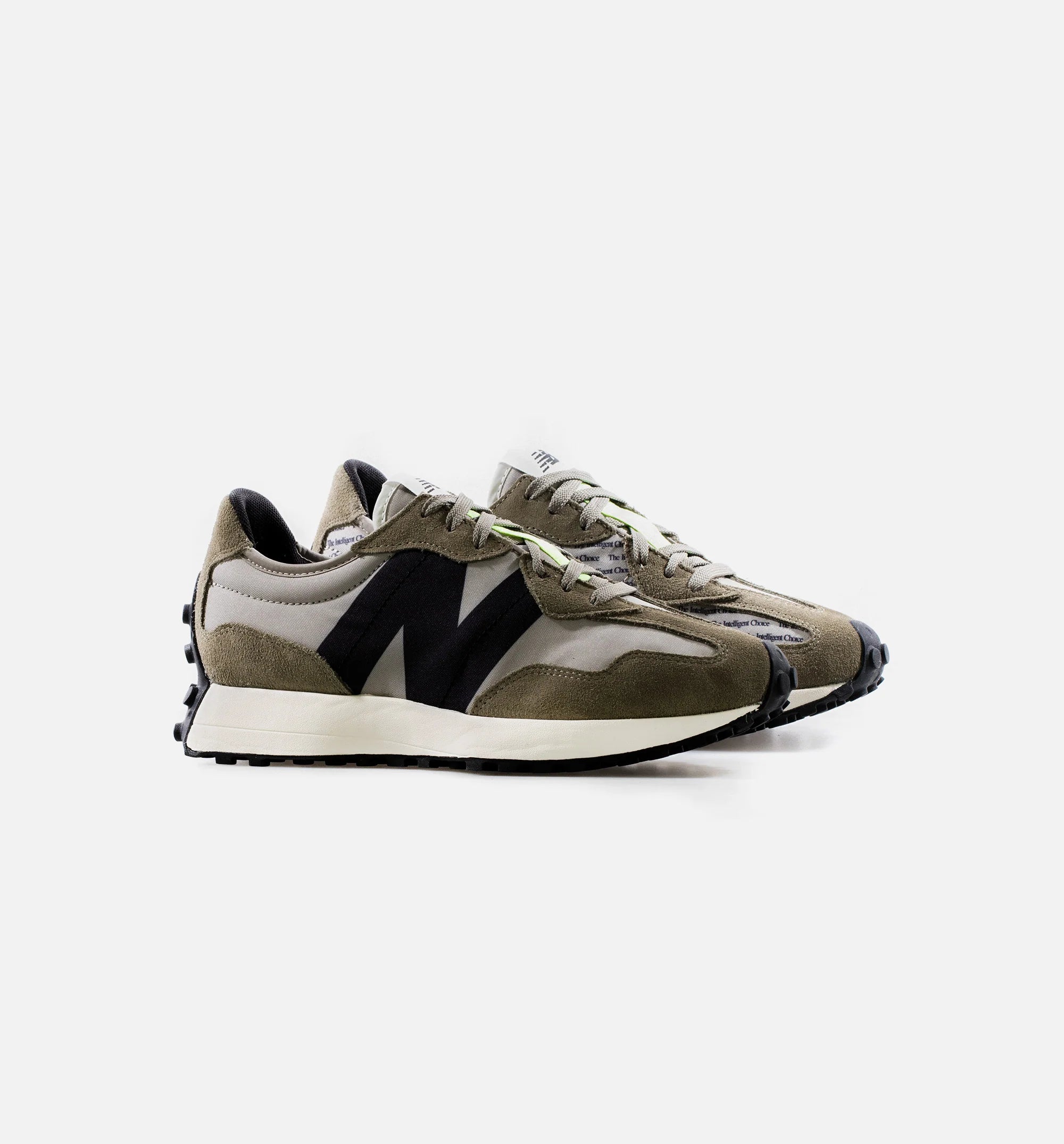 327 Mens Lifestyle Shoe Grey Black Olive