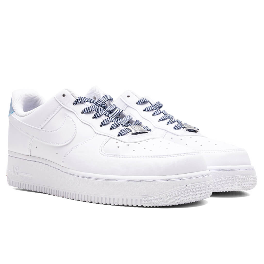 Womens Air Force 1 07 Next Nature White Light Armory Blue