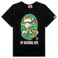Kids Baby Milo Game By Bathing Ape Tee Black