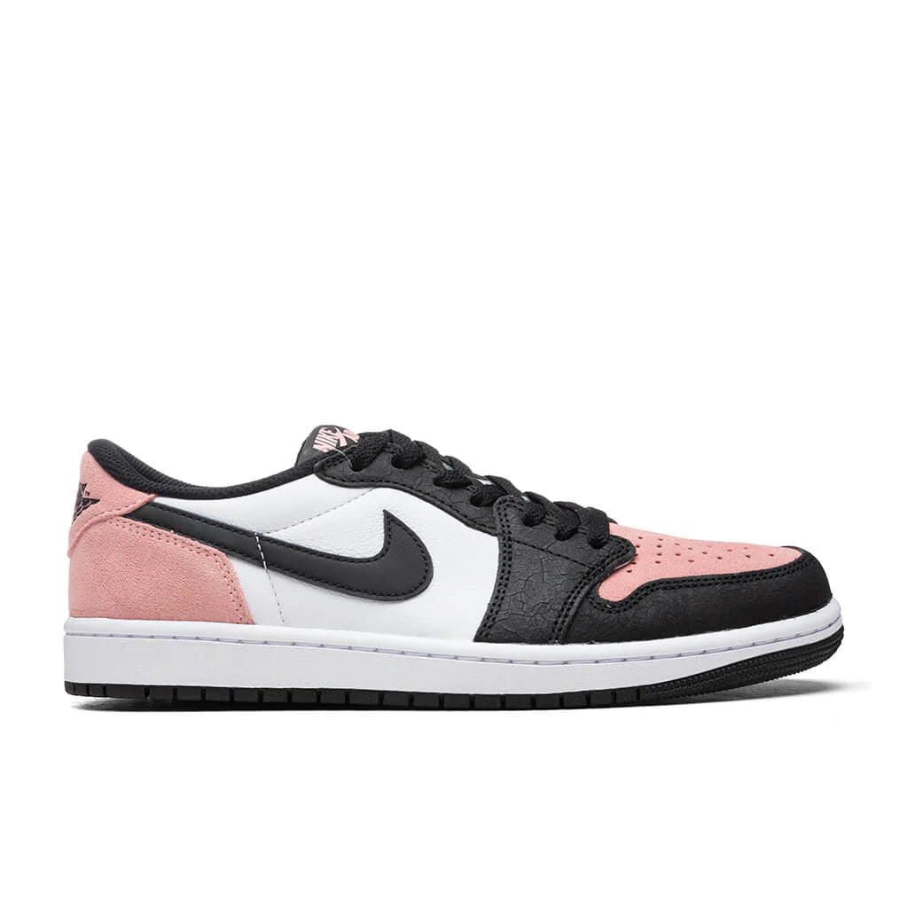 Air Jordan 1 Low OG GS Black Bleached Coral White