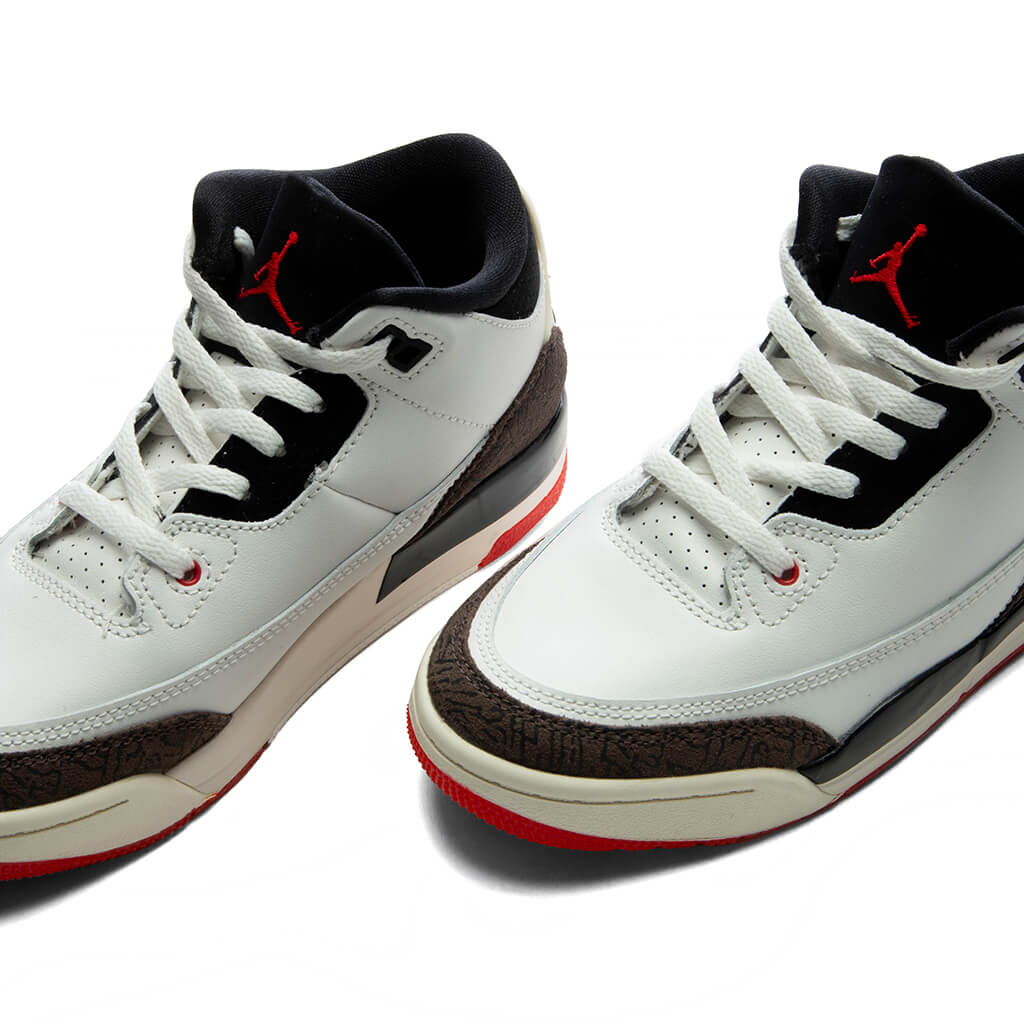 Air Jordan 3 Retro OG Worlds Best Dad PS Sail Black University Red Pale Ivory