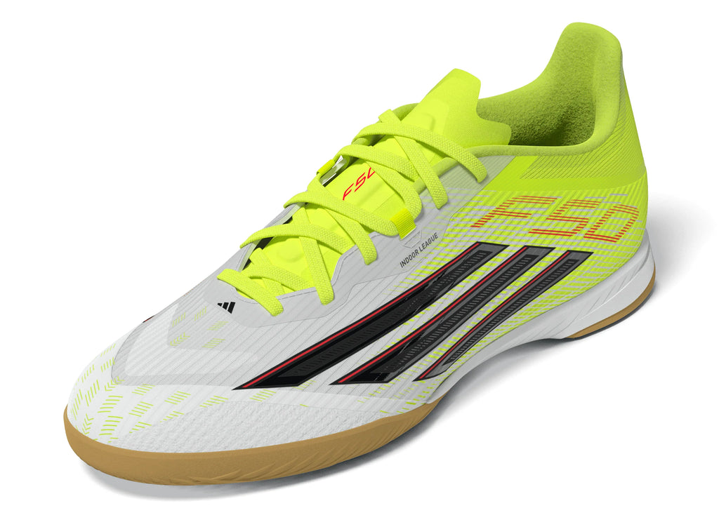 adidas F50 League IN Indoor Mens Soccer Shoes Yellow Black Red