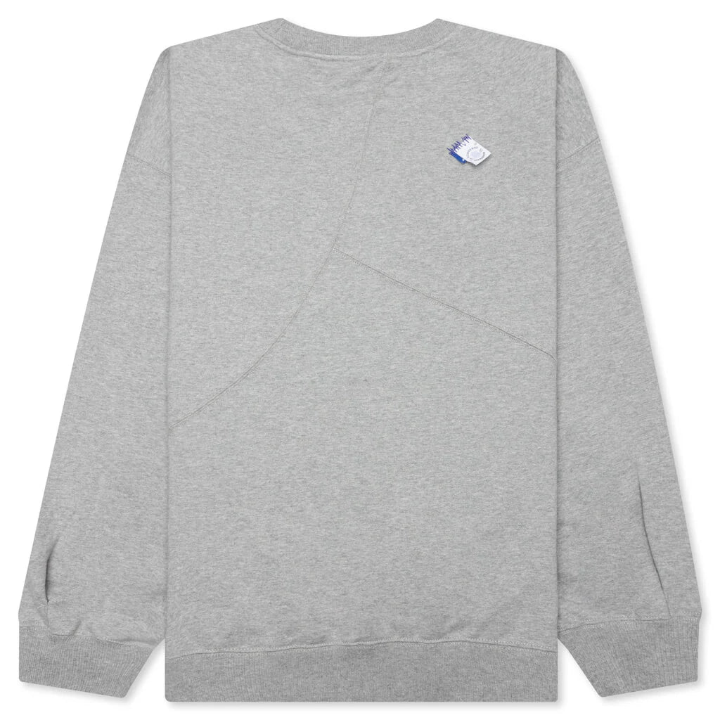 Converse x Ader Error Shapes Crew Vintage Grey