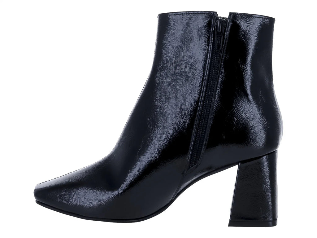 Botines Lady Paulina de Charol Negro para Mujer