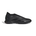 adidas Predator Accuracy3 Laceless Turf Soccer Cleats Black Black White