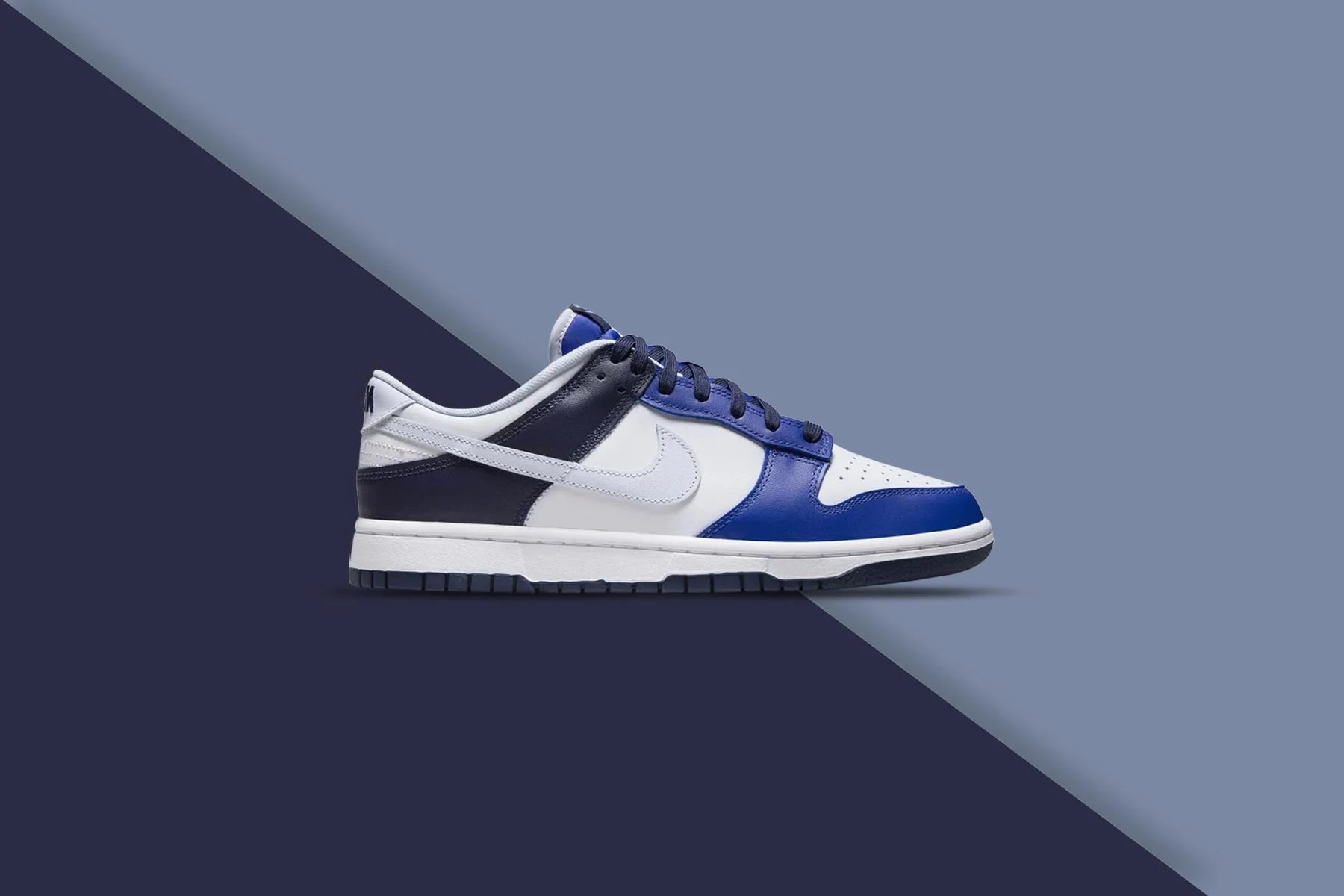 Dunk Low Retro White Football Grey Game Royal