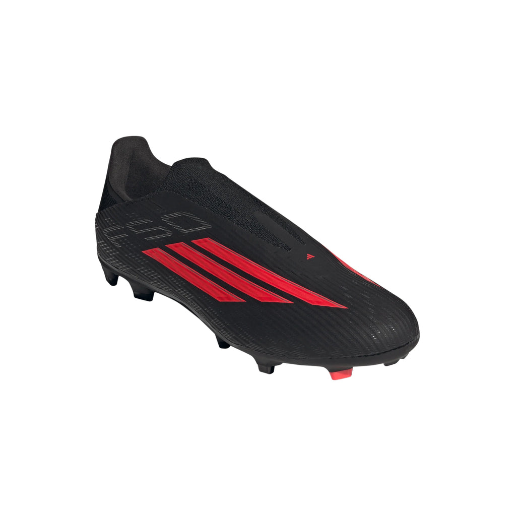 adidas F50 League Laceless FG MG Firm Ground Multi Ground Mens Soccer Cleats Black Red