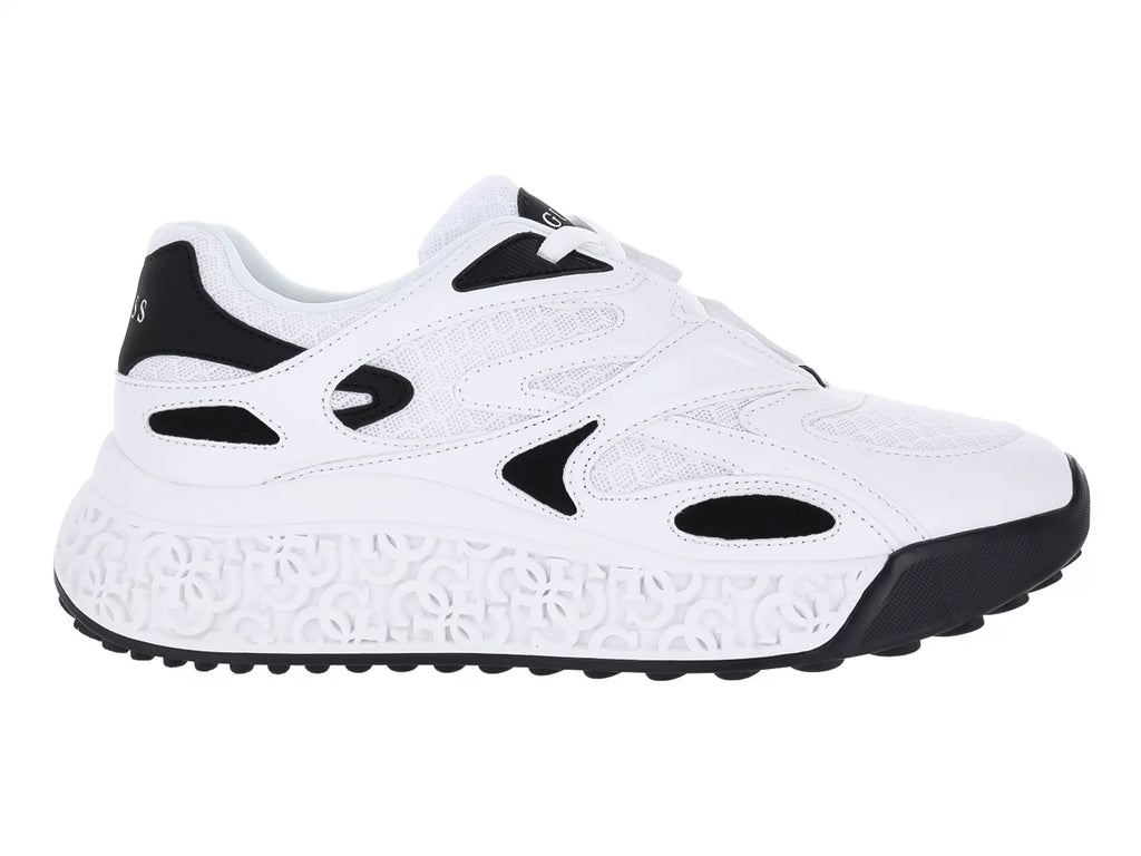 Tenis Guess Blanco con Negro para Mujer