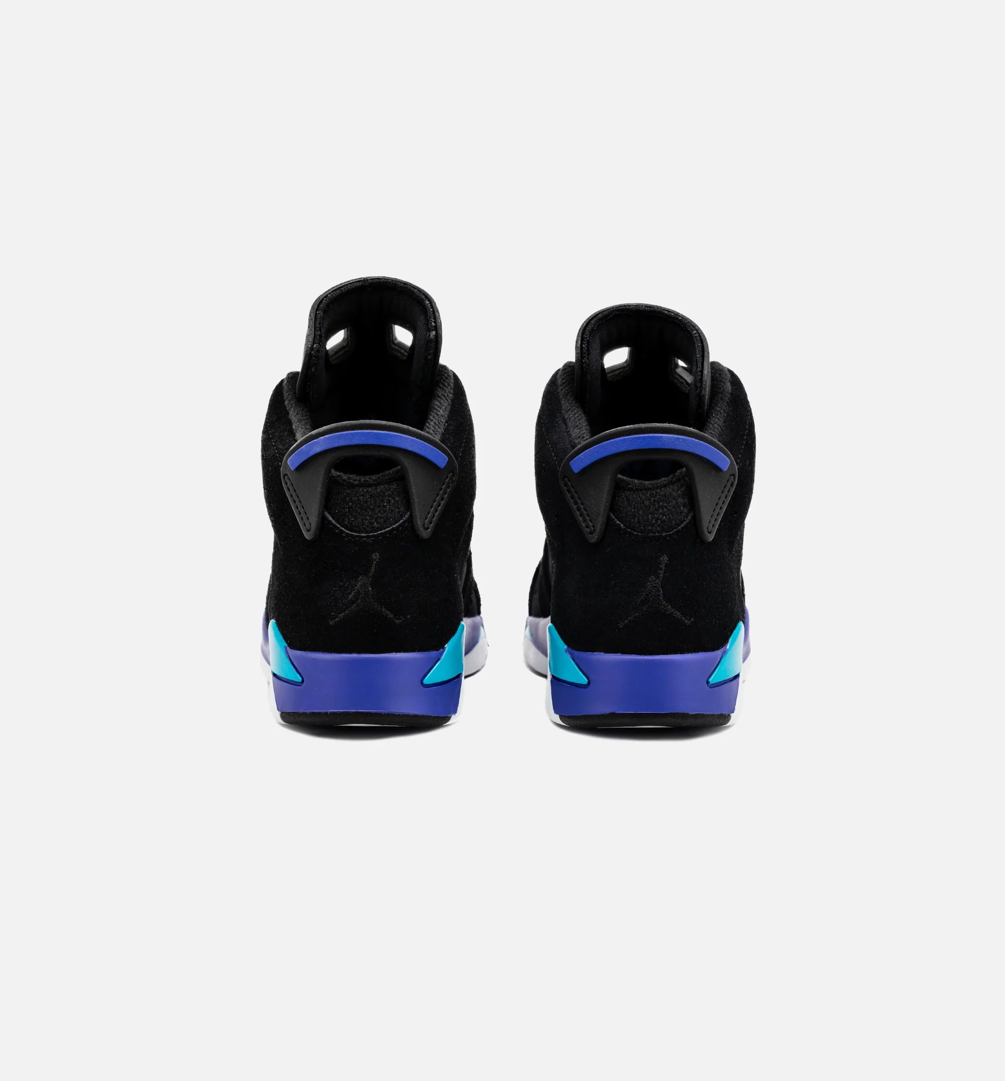 Air Jordan 6 Retro Aqua Preschool Lifestyle Shoe Black Aquatone Bright Concord