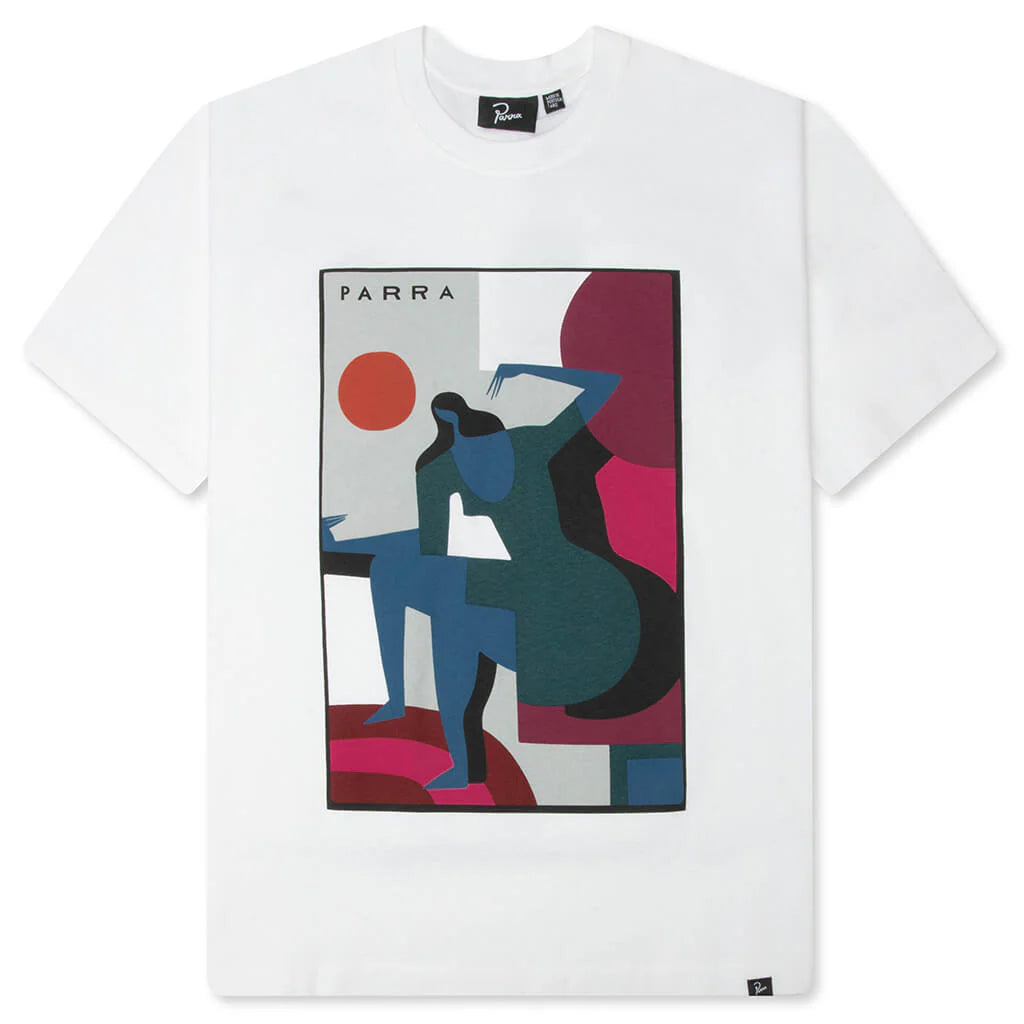 Ball To The Face T Shirt White