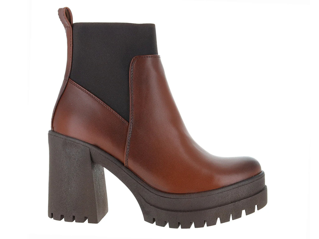 Botines Luna Rosa Nairobi Color Tan para Mujer