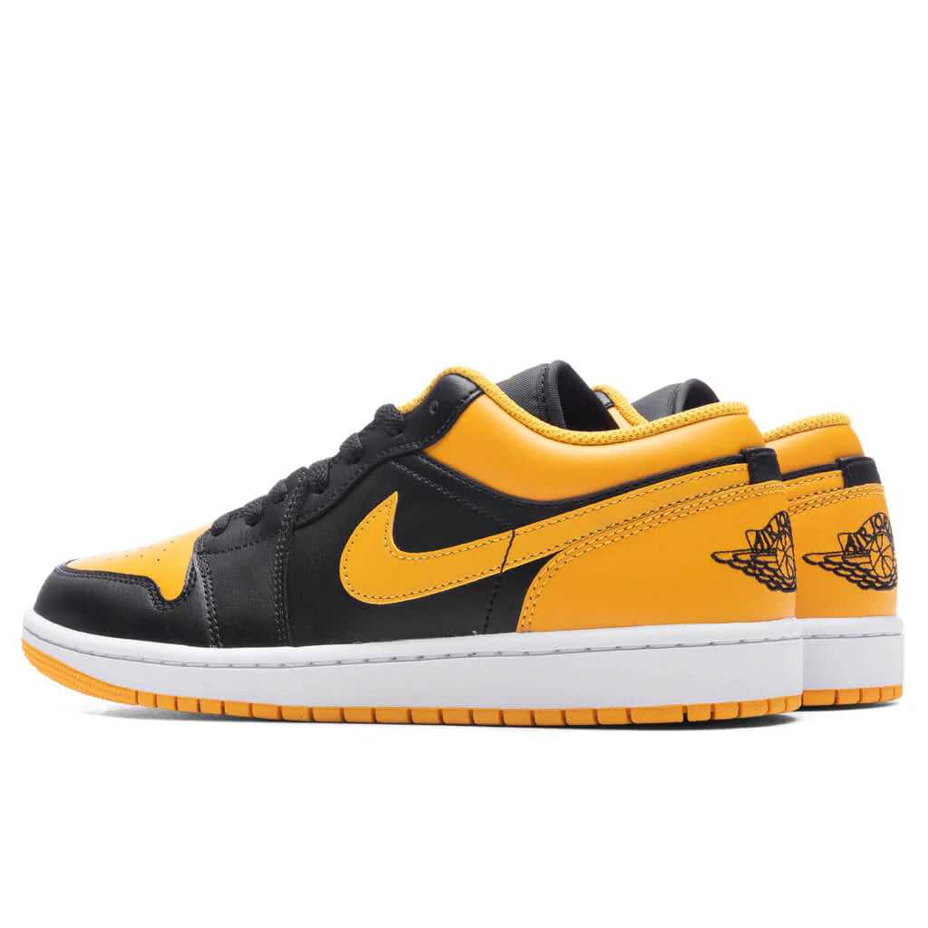 Air Jordan 1 Low Black Yellow Ochre White