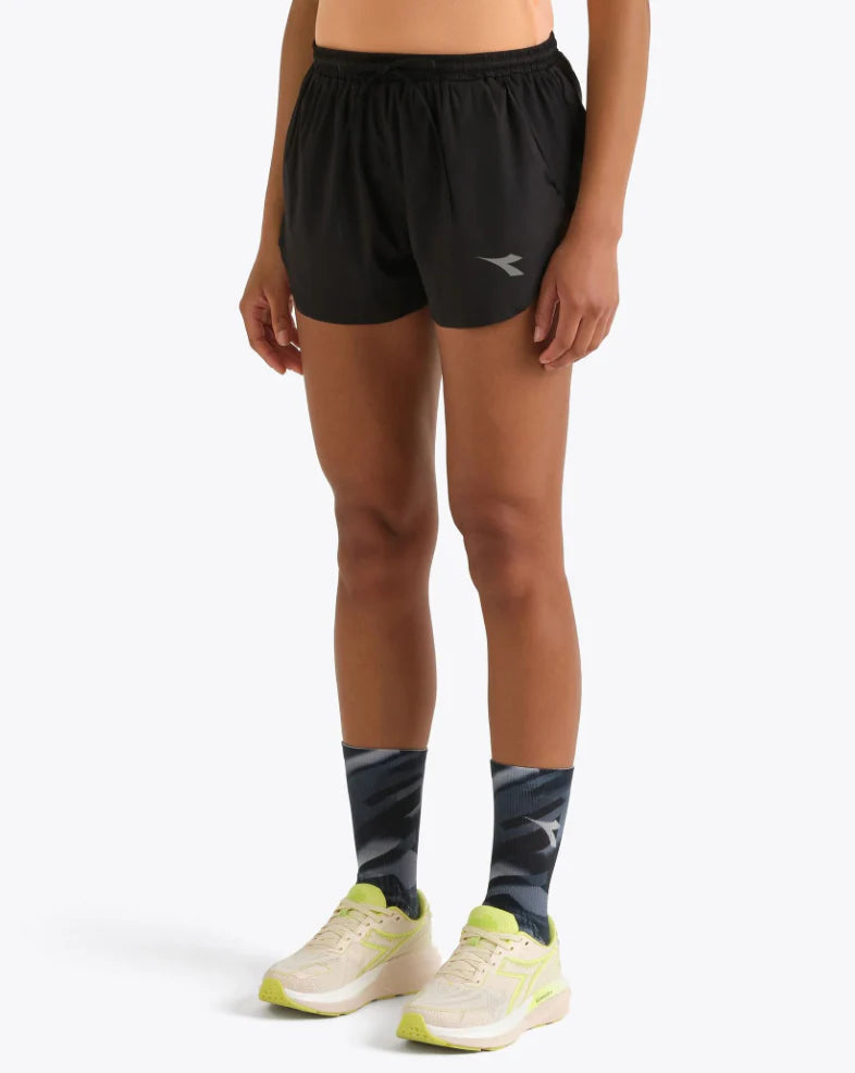 Womens Diadora Split Short 25 Super Light Fibrazero