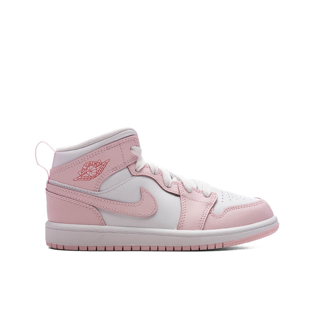 Air Jordan 1 Mid PS Pink Foam White Fire Red