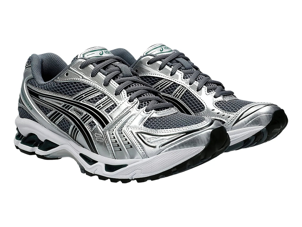 Tenis ASICS GEL KAYANO 14 Plateado y Verde para Hombre