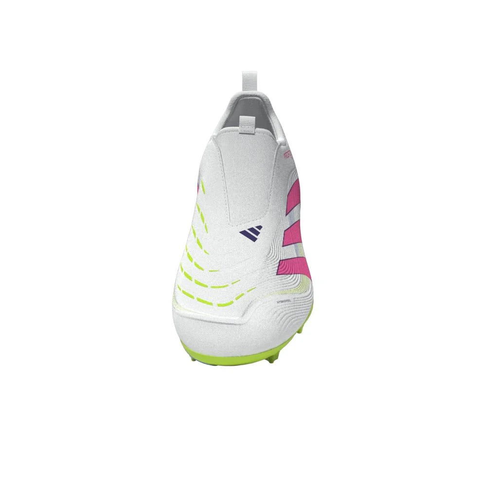 adidas Predator League Laceless Firm Multi Ground Boots Junior White Pink