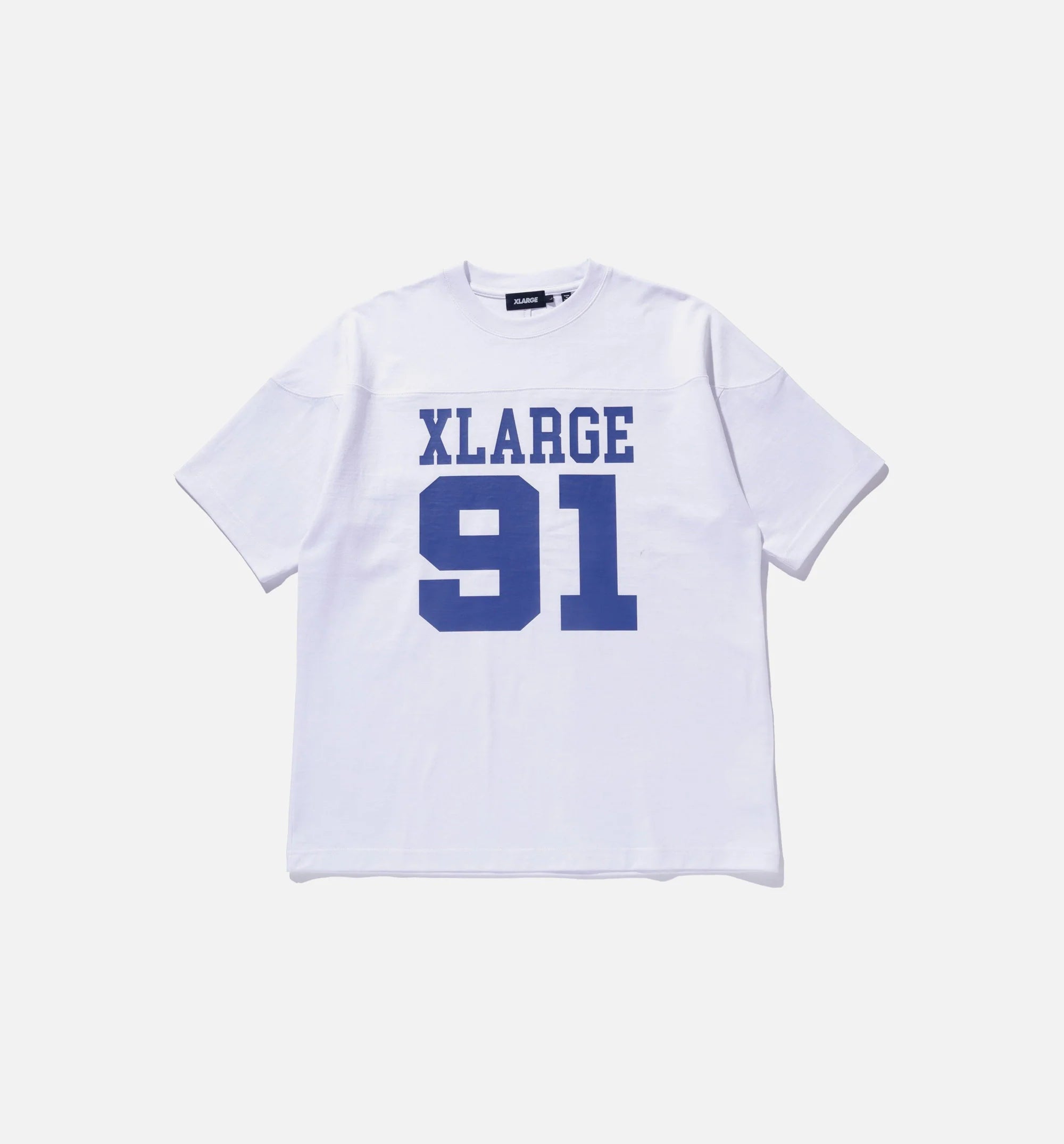 Numbering Mens Short Sleeve Shirt White