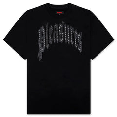 Twitch Studded Crewneck Black