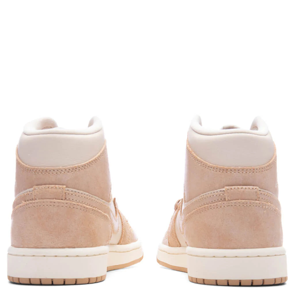 Womens Air Jordan 1 Mid SE Legend Light Brown Legend Medium Brown