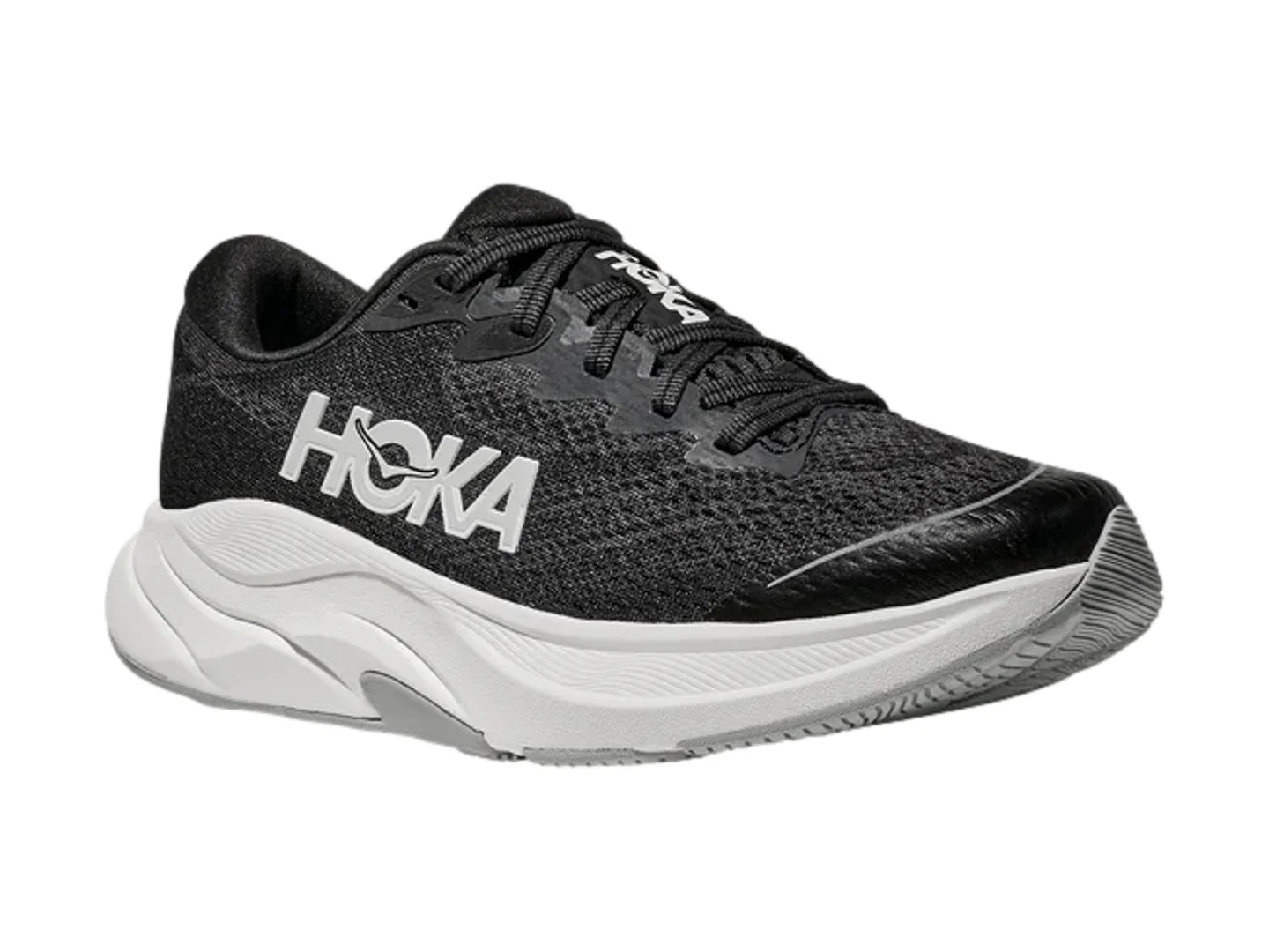 Tenis HOKA Rincon 4 Negro Blanco para Niño