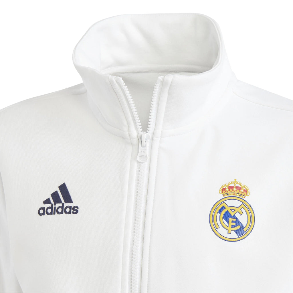 adidas Real Madrid Anthem Jacket White